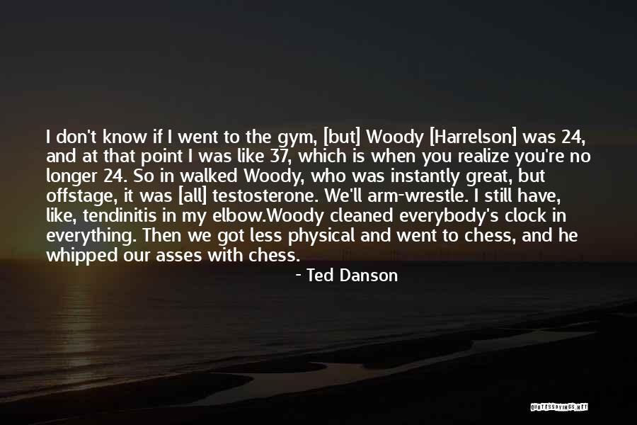 Companioned Means Quotes By Ted Danson Companioned Means Quotes By Ted Danson