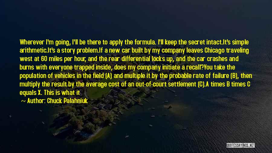 Company Failure Quotes By Chuck Palahniuk