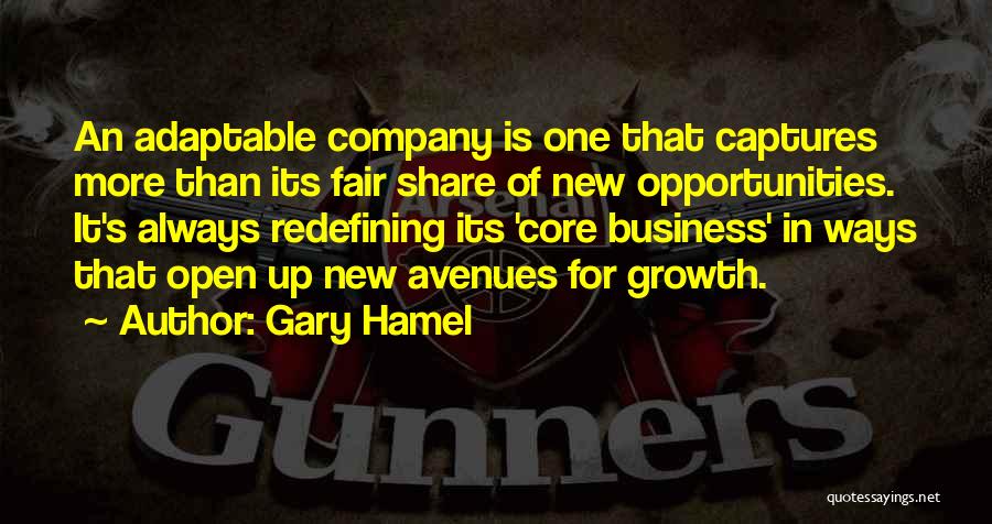 Company Growth Quotes By Gary Hamel