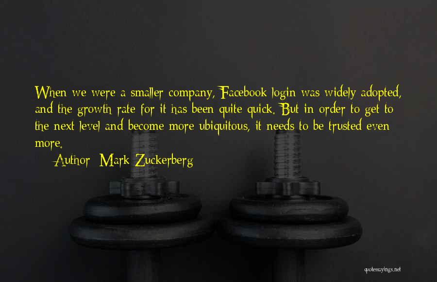 Company Growth Quotes By Mark Zuckerberg