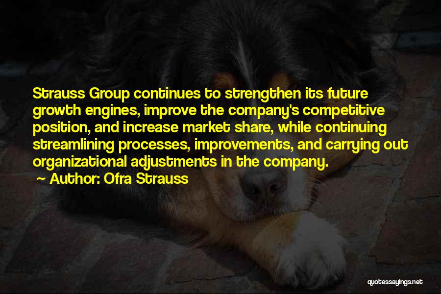 Company Growth Quotes By Ofra Strauss