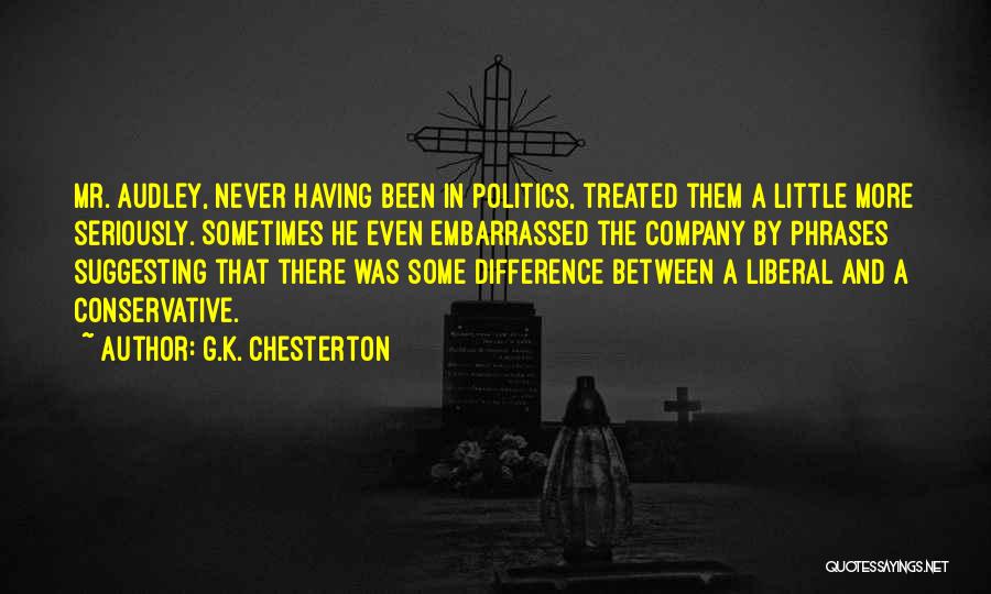 Company Politics Quotes By G.K. Chesterton