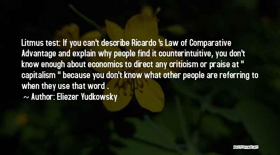 Comparative Law Quotes By Eliezer Yudkowsky