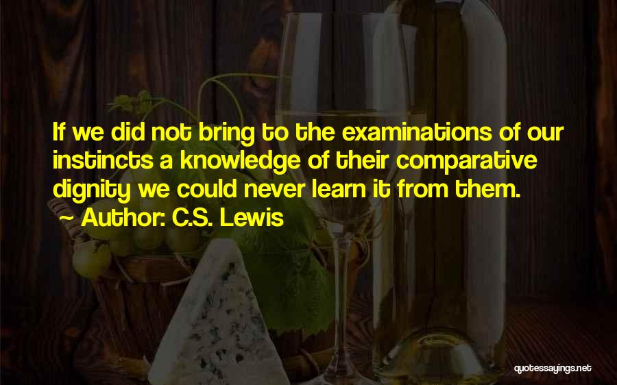 Comparative Quotes By C.S. Lewis