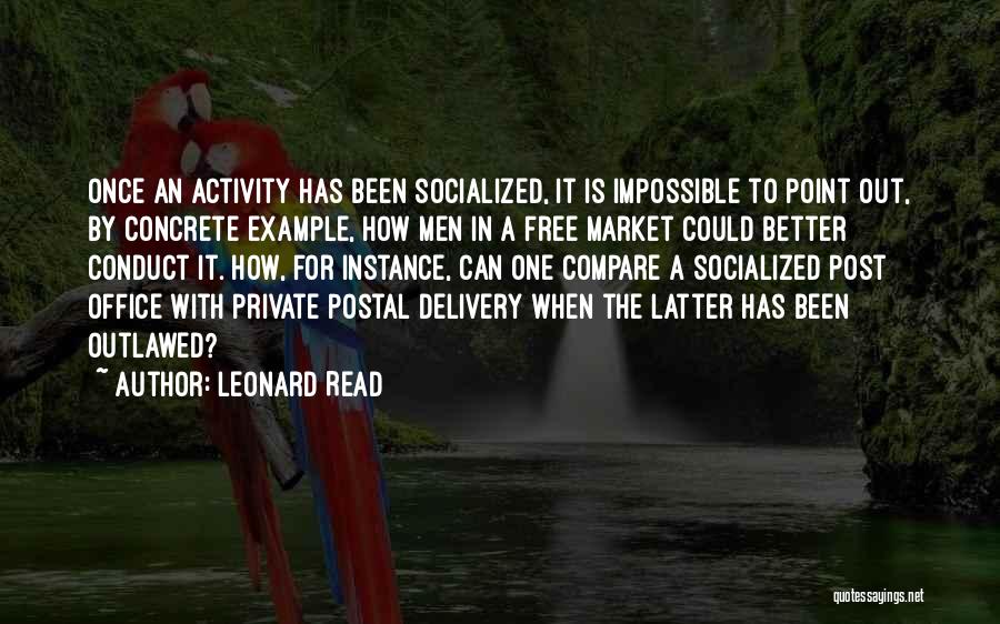 Compare The Market Quotes By Leonard Read