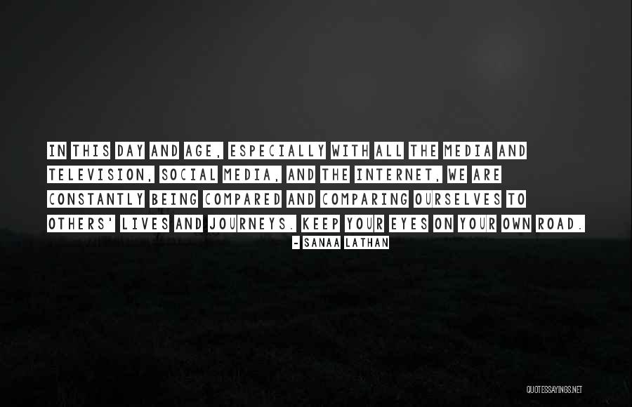Comparing Ourselves To Others Quotes By Sanaa Lathan Comparing Ourselves To Others Quotes By Sanaa Lathan