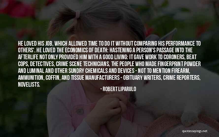 Comparing To Others Quotes By Robert Liparulo Comparing To Others Quotes By Robert Liparulo