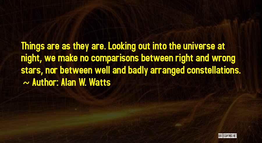 Comparisons Quotes By Alan W. Watts