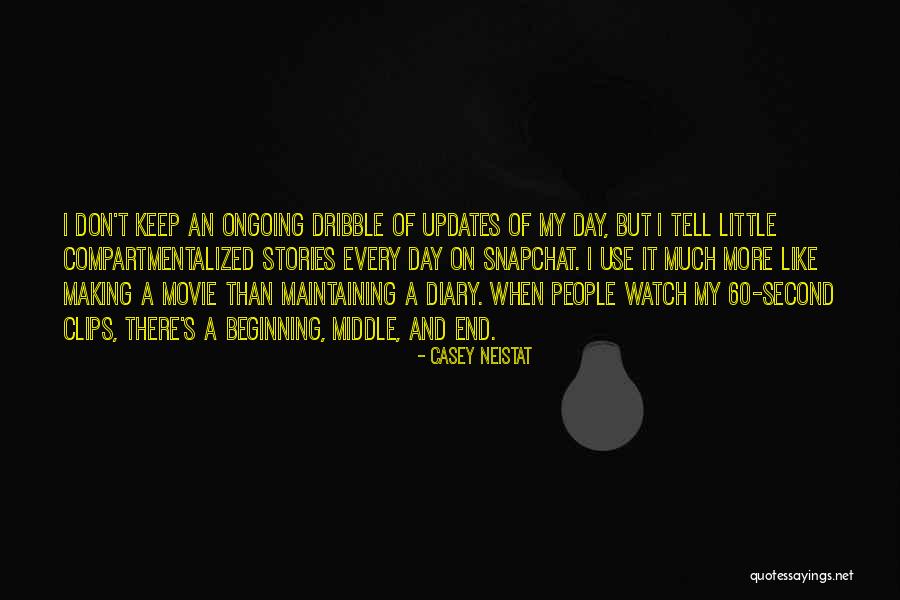 Compartmentalized Quotes By Casey Neistat Compartmentalized Quotes By Casey Neistat