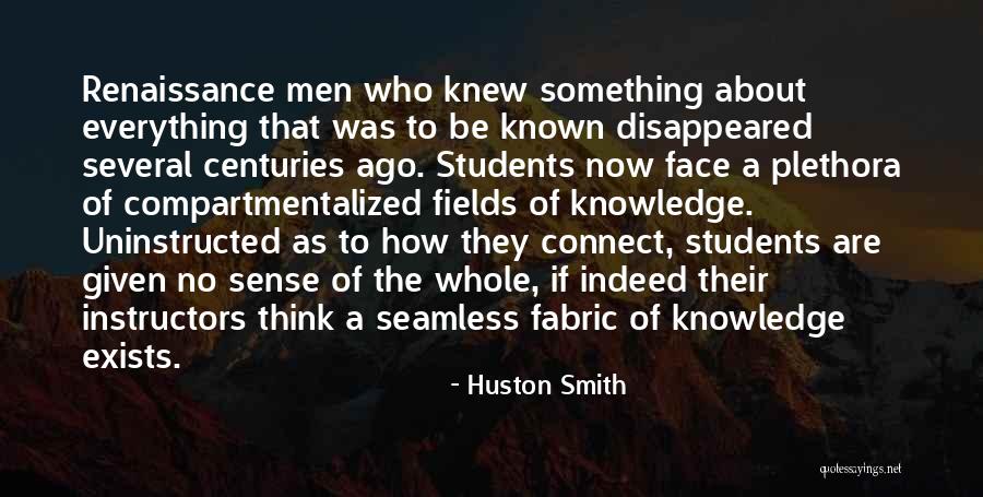 Compartmentalized Quotes By Huston Smith Compartmentalized Quotes By Huston Smith