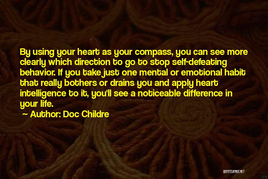 Compass And Life Quotes By Doc Childre