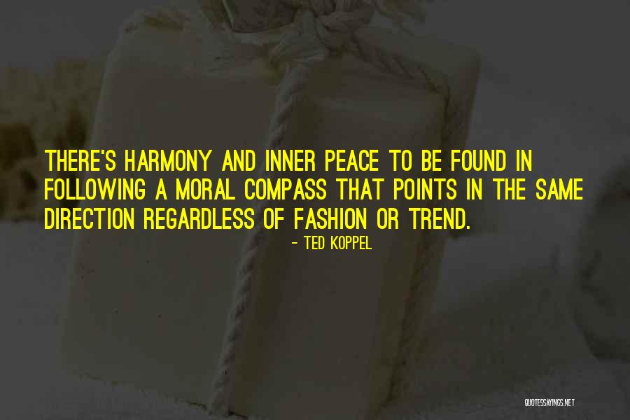 Compass Points Quotes By Ted Koppel Compass Points Quotes By Ted Koppel
