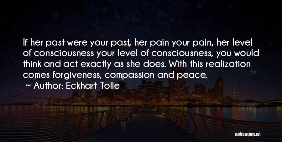 Compassion And Forgiveness Quotes By Eckhart Tolle