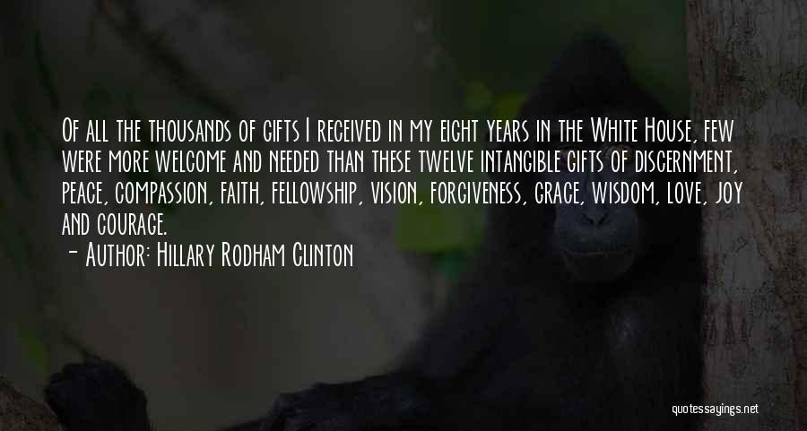 Compassion And Forgiveness Quotes By Hillary Rodham Clinton