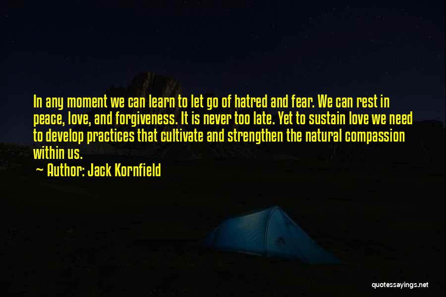 Compassion And Forgiveness Quotes By Jack Kornfield