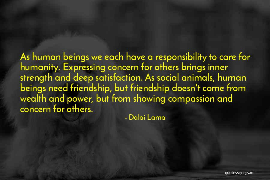 Compassion And Humanity Quotes By Dalai Lama