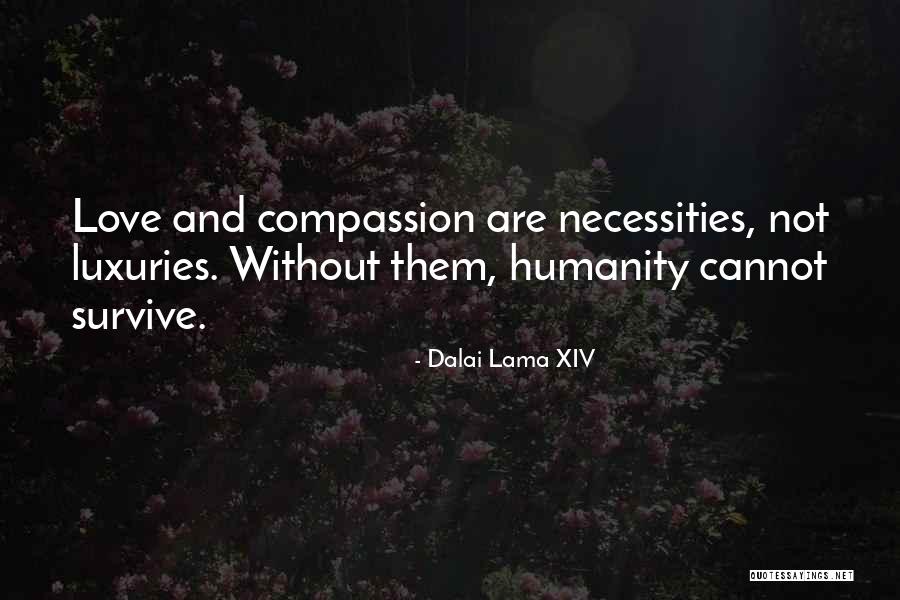 Compassion And Humanity Quotes By Dalai Lama XIV