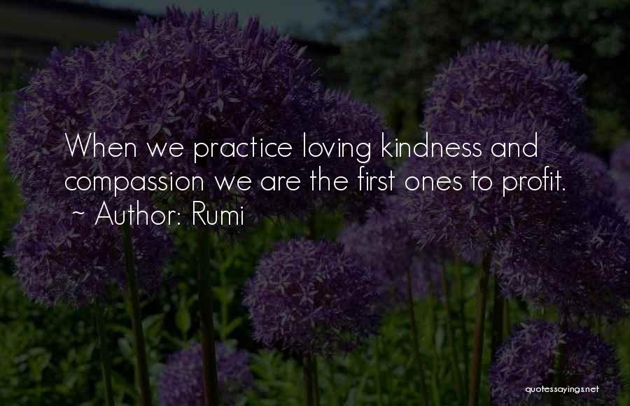 Compassion And Loving Kindness Quotes By Rumi