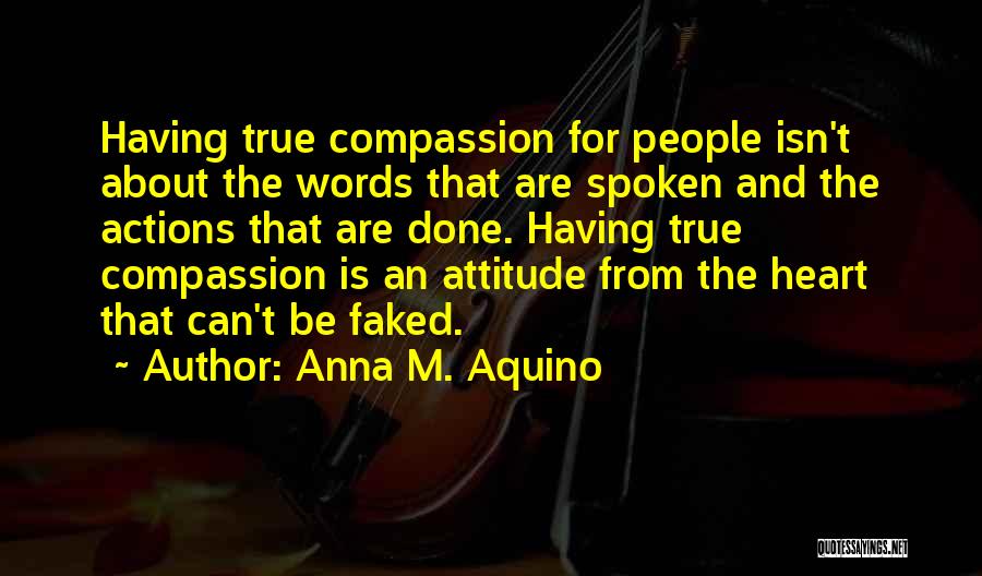 Compassion Bible Quotes By Anna M. Aquino