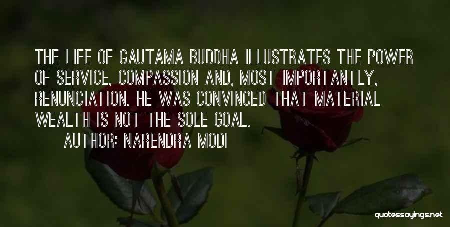 Compassion Buddha Quotes By Narendra Modi