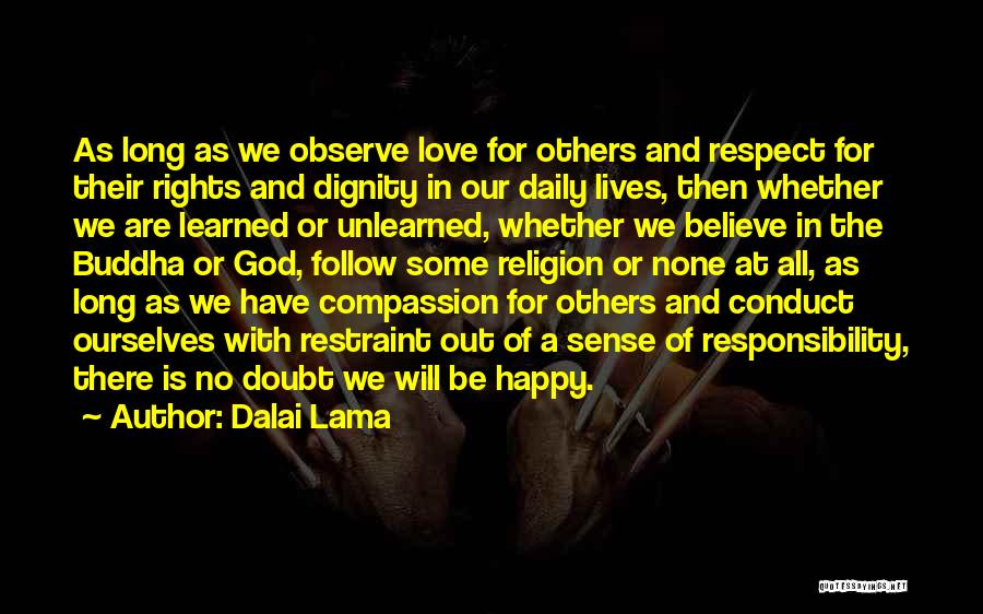 Compassion By Buddha Quotes By Dalai Lama