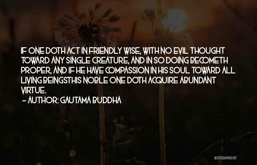 Compassion By Buddha Quotes By Gautama Buddha