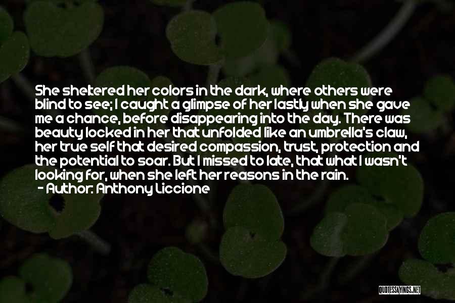 Compassion For Others Quotes By Anthony Liccione