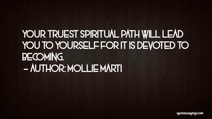 Compassion For Yourself Quotes By Mollie Marti