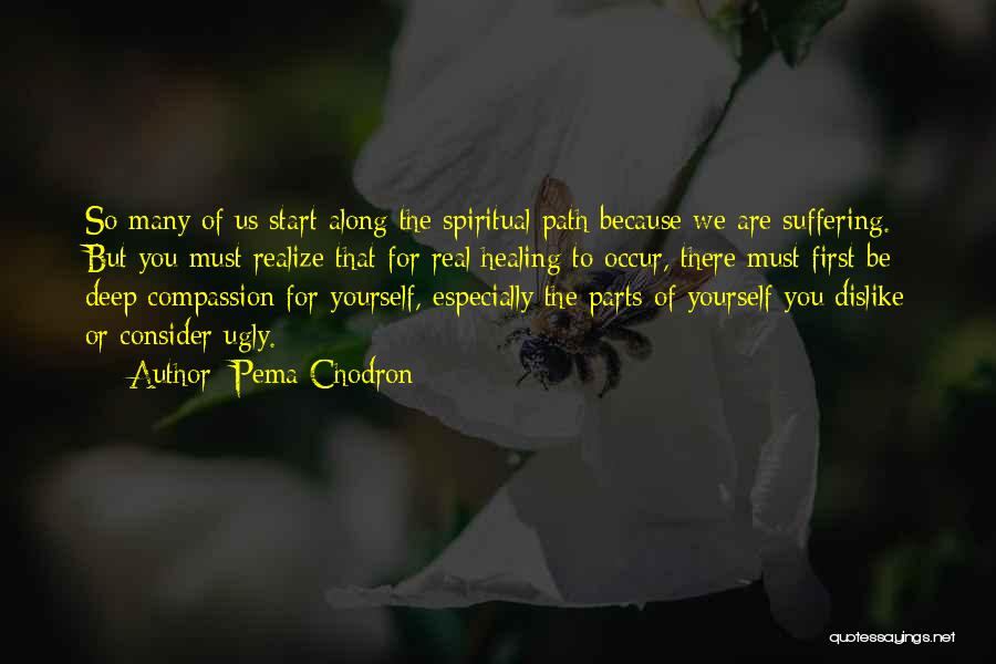 Compassion For Yourself Quotes By Pema Chodron