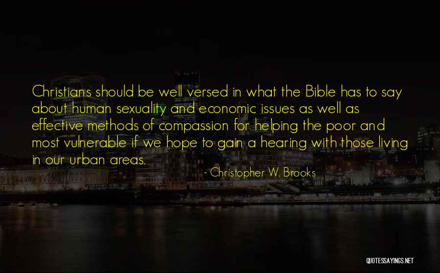 Compassion From The Bible Quotes By Christopher W. Brooks Compassion From The Bible Quotes By Christopher W. Brooks