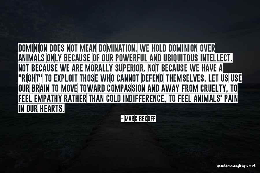 Compassion To Animals Quotes By Marc Bekoff Compassion To Animals Quotes By Marc Bekoff