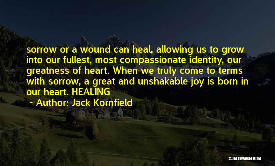 Compassionate Heart Quotes By Jack Kornfield