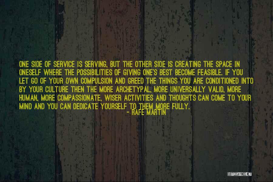 Compassionate Service Quotes By Rafe Martin