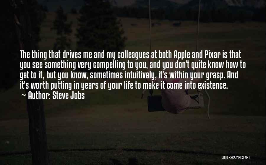 Compelling Life Quotes By Steve Jobs