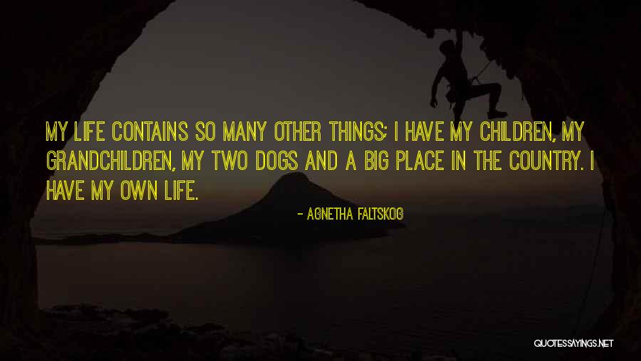Compemnsar Quotes By Agnetha Faltskog Compemnsar Quotes By Agnetha Faltskog
