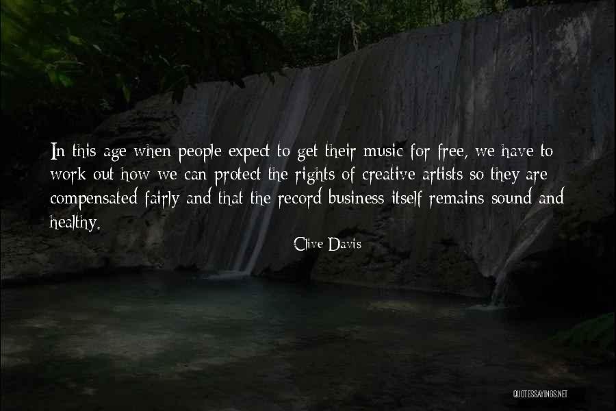 Compensated Quotes By Clive Davis Compensated Quotes By Clive Davis