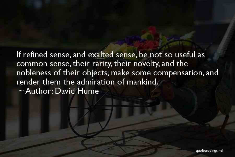 Compensation Quotes By David Hume