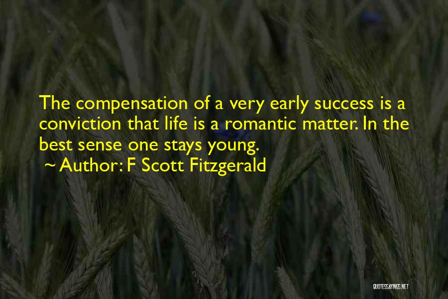 Compensation Quotes By F Scott Fitzgerald