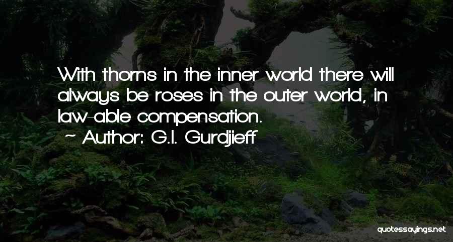 Compensation Quotes By G.I. Gurdjieff