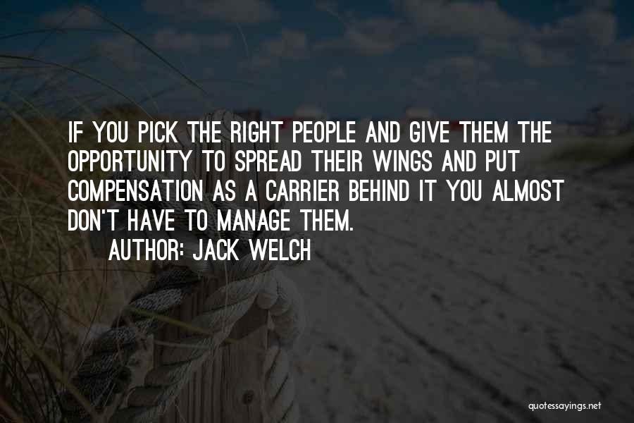 Compensation Quotes By Jack Welch