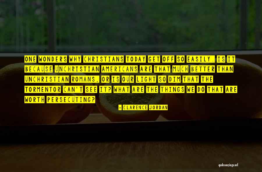 Compenserende Quotes By Clarence Jordan Compenserende Quotes By Clarence Jordan
