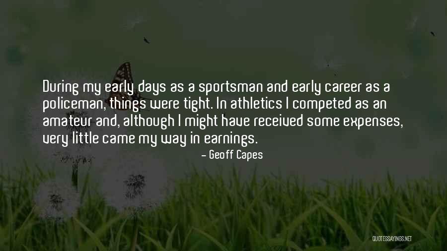 Competed Quotes By Geoff Capes Competed Quotes By Geoff Capes