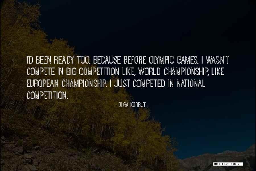 Competed Quotes By Olga Korbut Competed Quotes By Olga Korbut