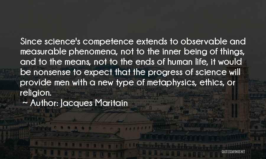 Competence Quotes By Jacques Maritain