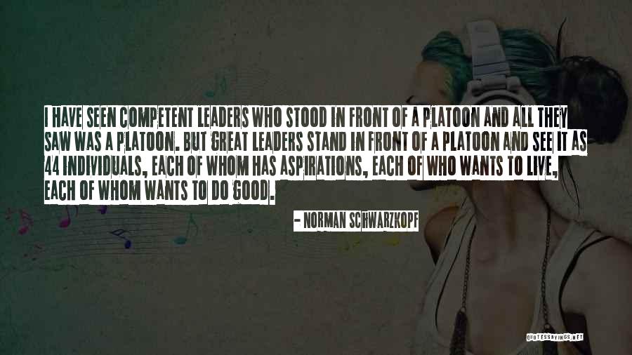 Competent Leadership Quotes By Norman Schwarzkopf