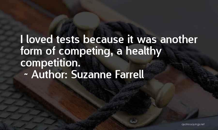 Competing Quotes By Suzanne Farrell