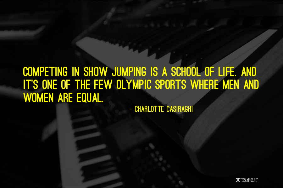 Competing With Others Quotes By Charlotte Casiraghi Competing With Others Quotes By Charlotte Casiraghi