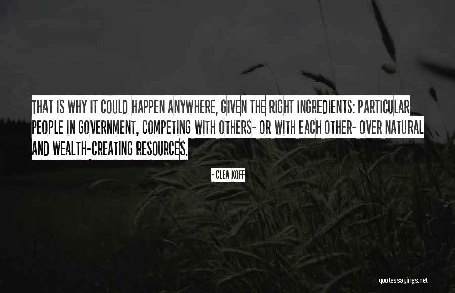 Competing With Others Quotes By Clea Koff Competing With Others Quotes By Clea Koff