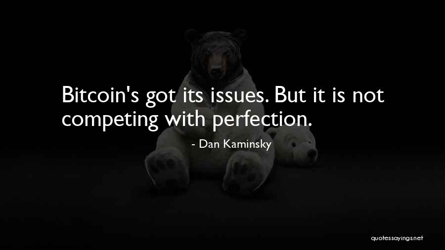 Competing With Others Quotes By Dan Kaminsky