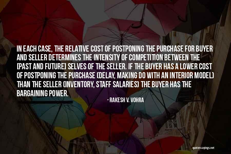 Competing With Others Quotes By Rakesh V. Vohra